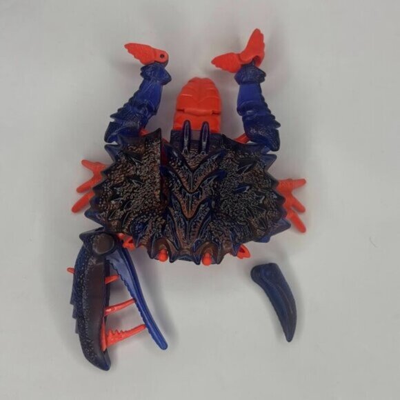 Razorclaw Parts TRANSFORMERS Beast Wars INCOMPLETE with Gun 1996 Kenner crab - Picture 1 of 4